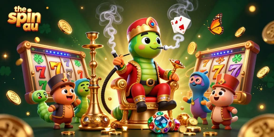Experience thrilling gameplay at the spin au with dynamic slot reels and engaging characters.