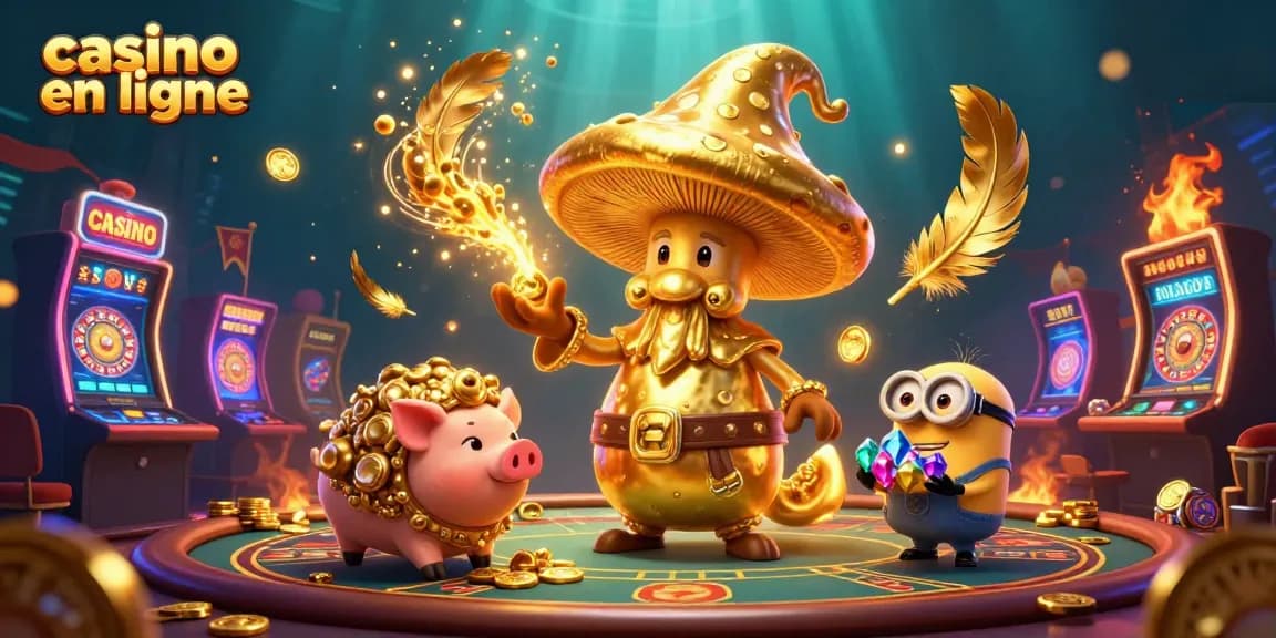 Gagnez au casino en ligne avec un sorcier magique transformant tout en or