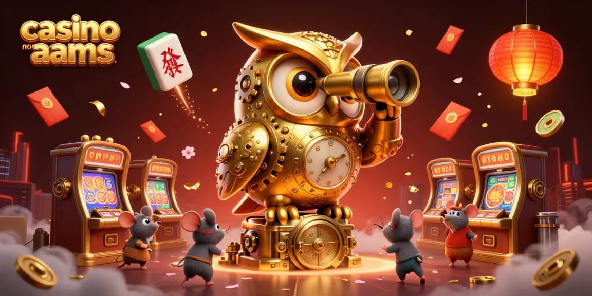 Gioca nei casino non aams con il gufo d’oro e topini che corrono tra le slot di metallo.