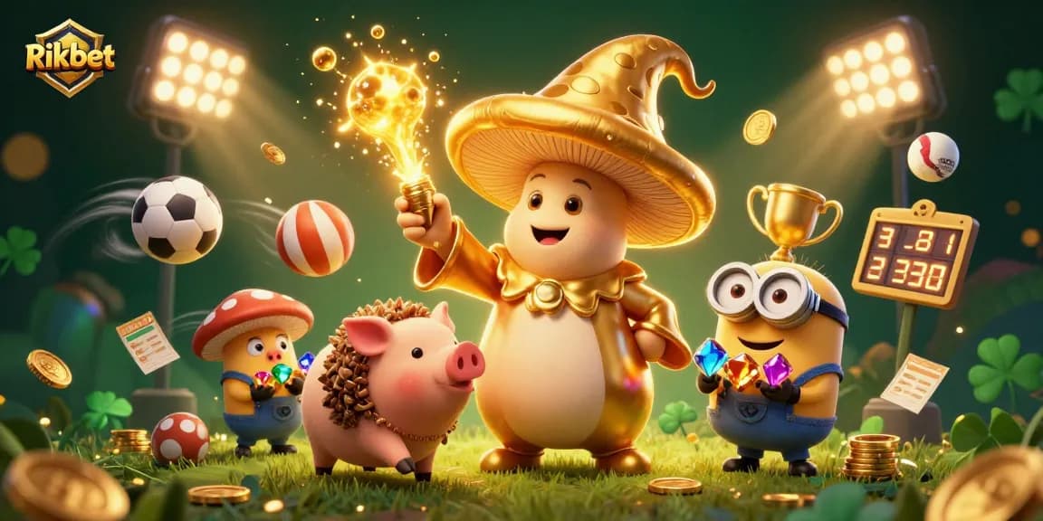 Experience the thrilling excitement of Rikbet with gold-spitting wizardry and dynamic sports betting action.