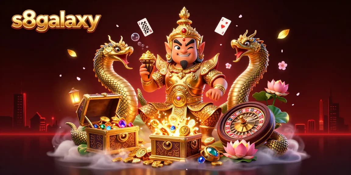 Experience thrilling gaming with s8galaxy featuring vibrant elements from a live casino and underwater adventure.