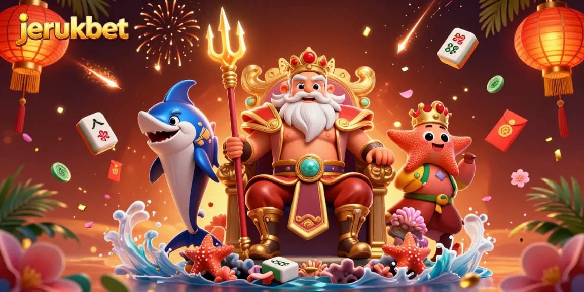 Menangkan keberuntungan di jerukbet dengan karakter kartun 3D yang ceria dan suasana kasino yang menggembirakan!