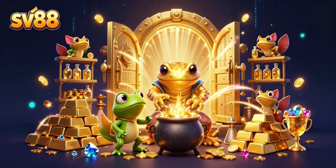 Play gold-themed games at sv88 casino for thrilling winnings and enchanting experiences.