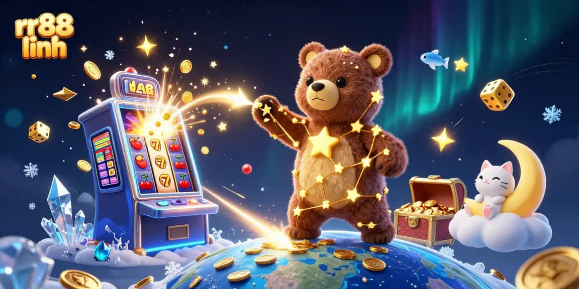 Experience the excitement of rr88 linh with immersive casino gaming visuals and vibrant 3D elements.