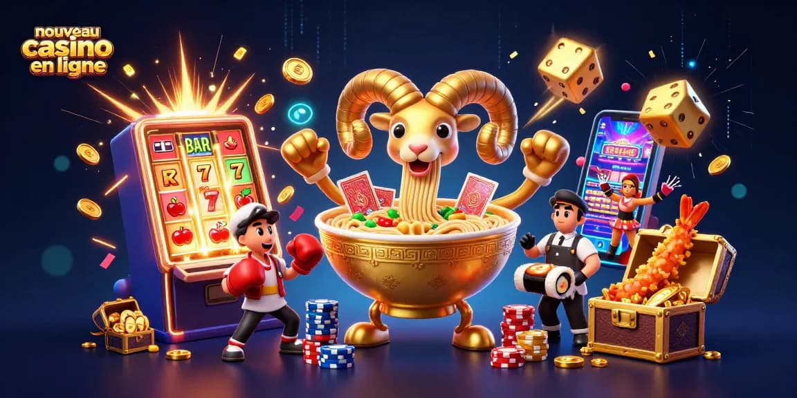 Actionner les gains dans un nouveau casino en ligne avec des personnages amusants et des éléments colorés.