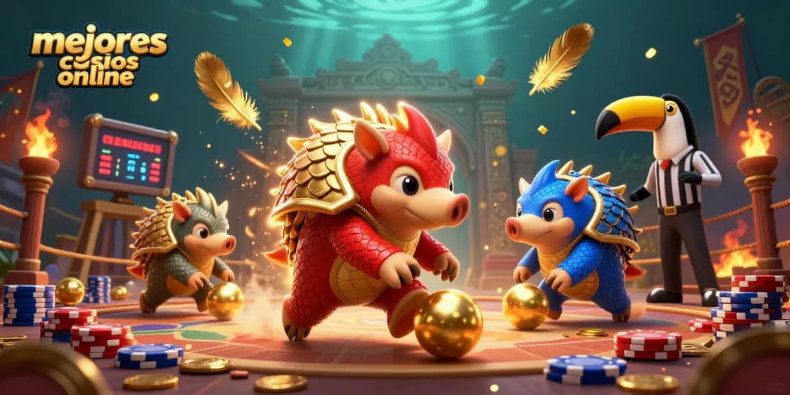 Jugar en los mejores casinos online mientras compiten pangolines en un emocionante torneo.