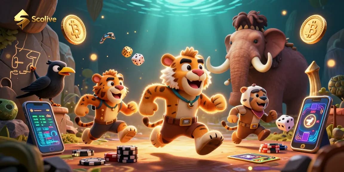 Socolive enhances sports betting experiences with lively 3D casino dynamics, showcasing vibrant crypto elements.