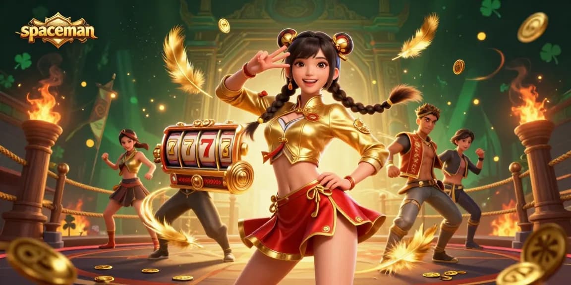Experience thrilling wins with the Spaceman casino character in an exciting game atmosphere full of vibrant energy