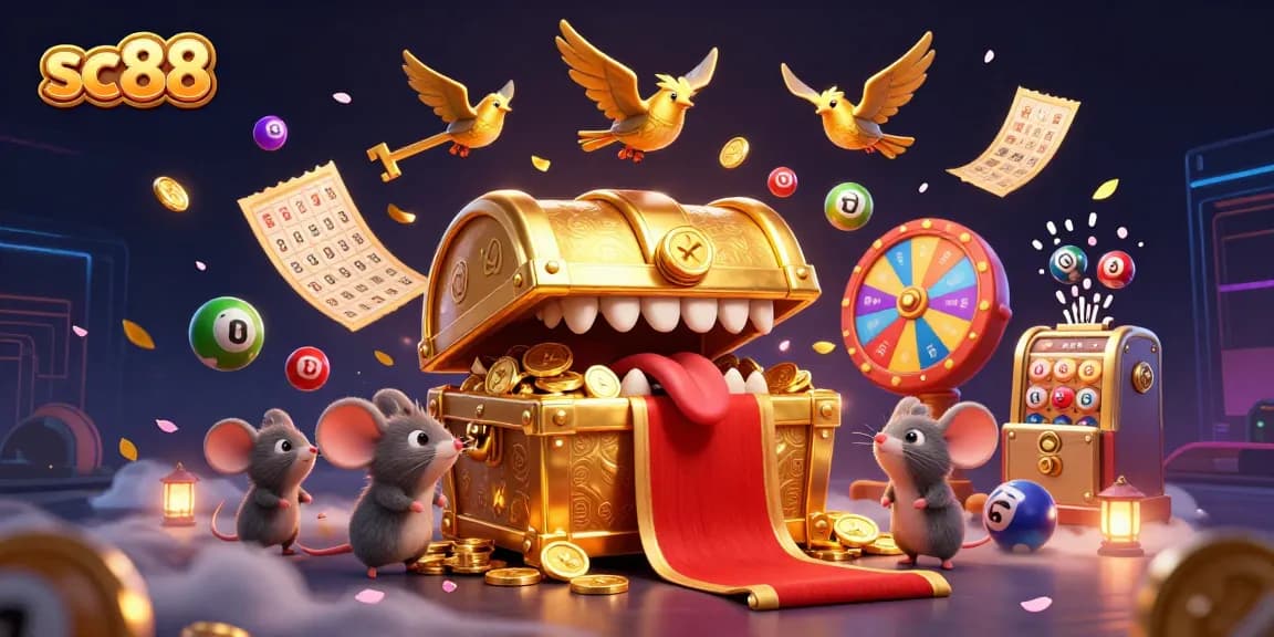 Engage with sc88's vibrant lottery scene packed with exciting elements for online players.