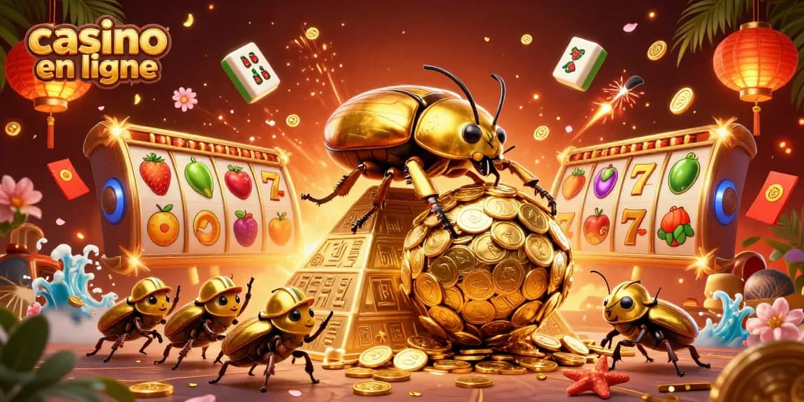 Plongez dans l'univers du casino en ligne avec des illustrations captivantes et dynamiques.