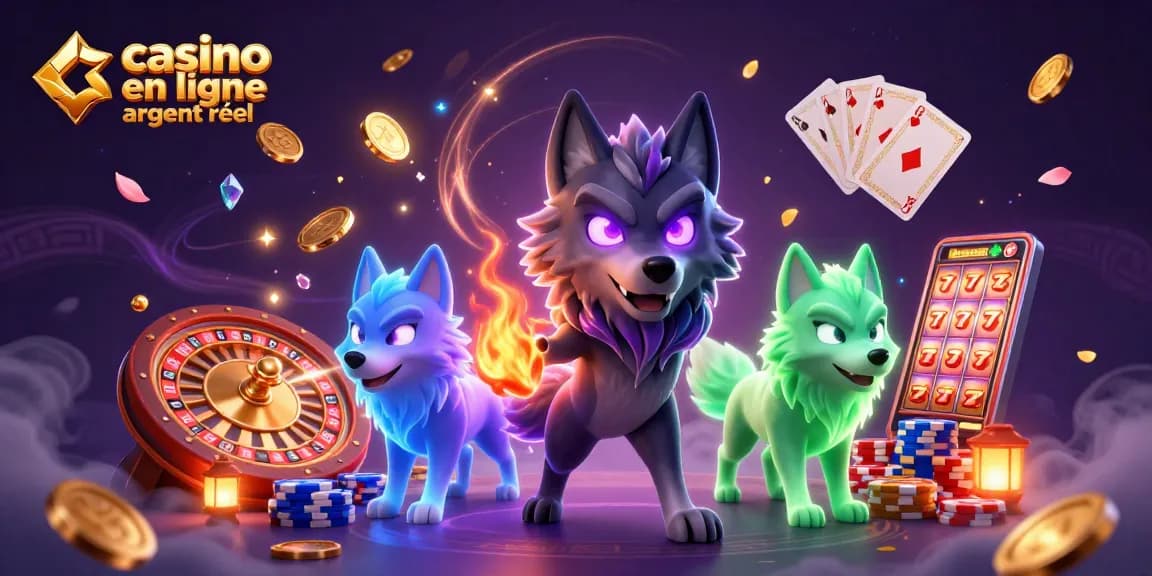Gagnez avec les jeux au casino en ligne argent réel, explorez les roulettes et les jackpots.