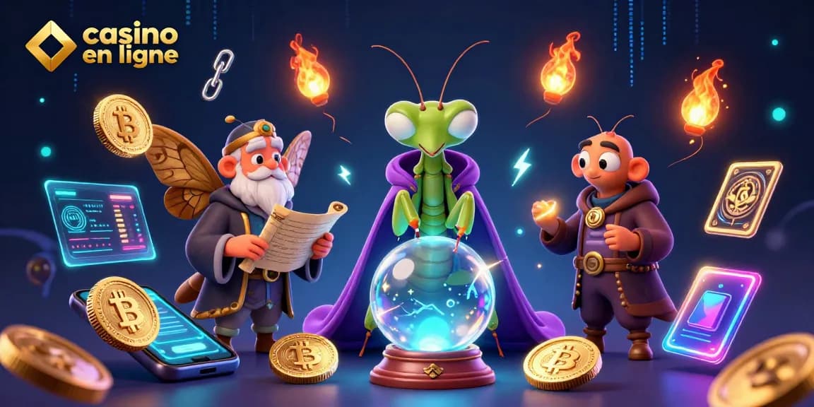 Découvrez un univers magique avec un voyant et d'anciennes connaissances, casino en ligne et crypto !