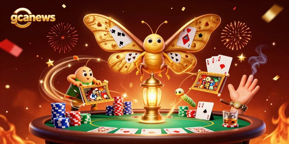 Engage in thrilling gameplay with gcanews promotional casino illustration featuring vibrant scenes and characters.