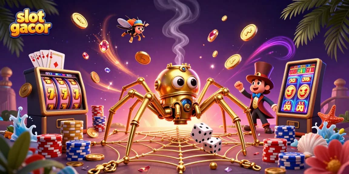 Experience thrilling gameplay with slot gacor featuring 3D elements and vibrant casino visuals.