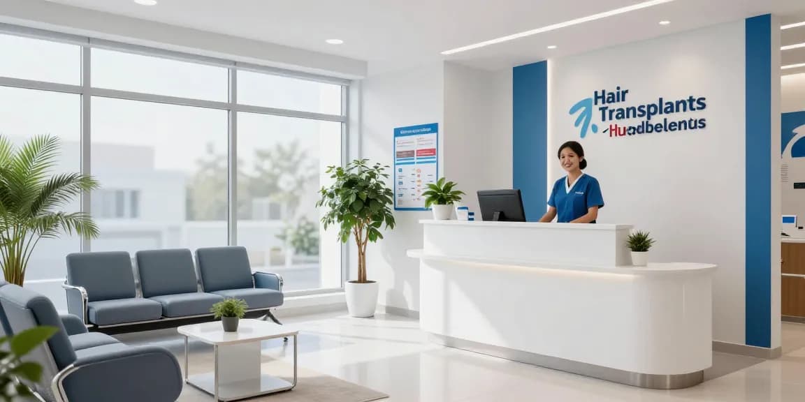 Hair transplant Turkey at a modern healthcare clinic focused on patient care.