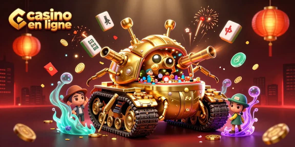 Jouez à votre casino en ligne dans un univers 3D riche en détails et en animations captivantes.