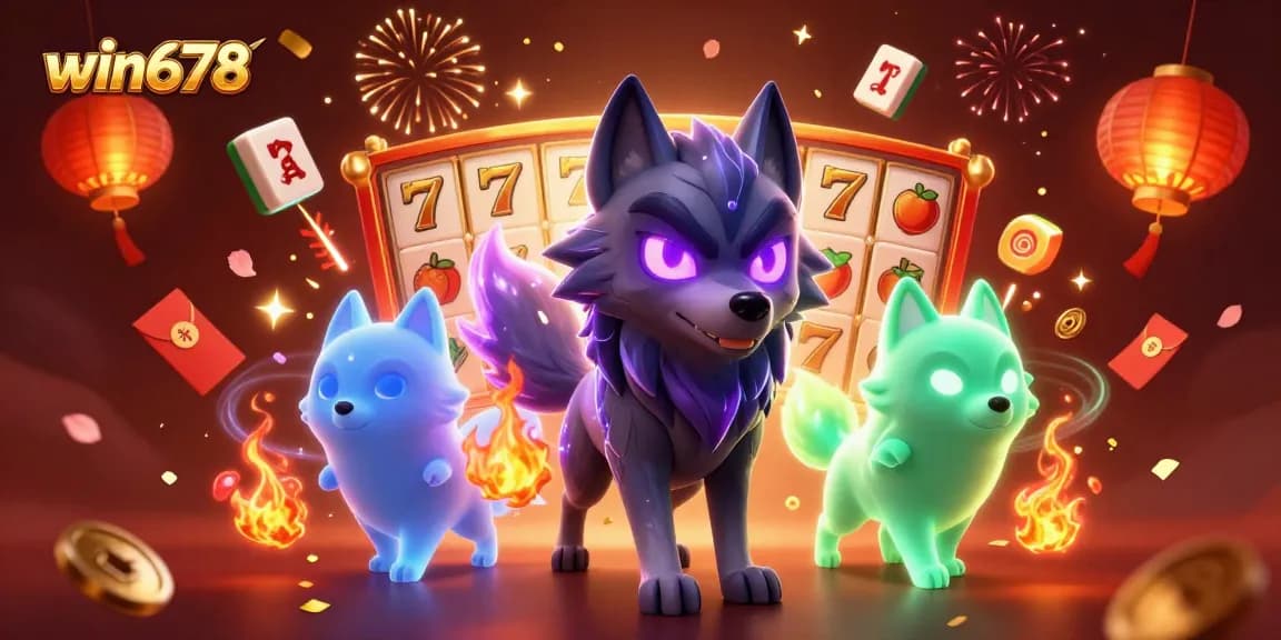 Win678 gameplay scene showcasing thrilling slot reels and gambling energy