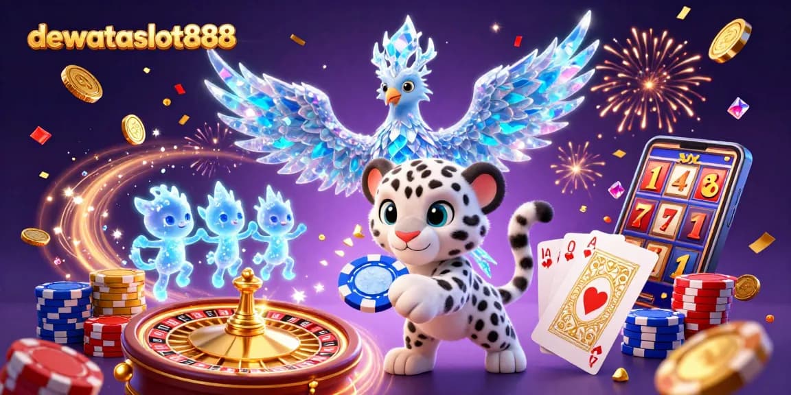 Segera raih kemenangan di dewataslot888 dengan ilustrasi kasino digital yang kaya warna dan detail!