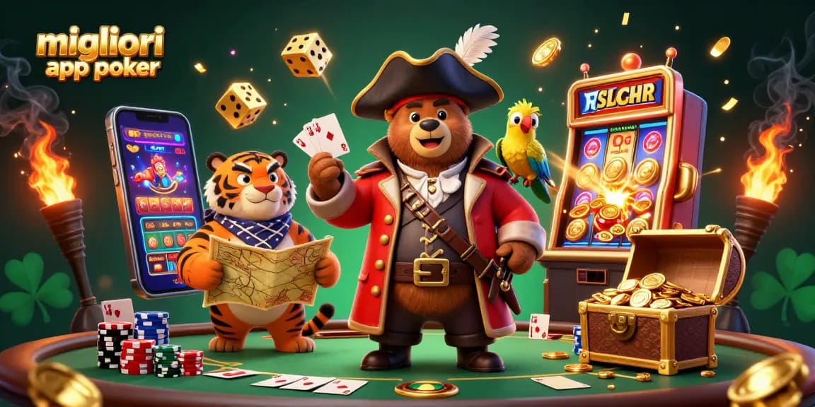 Migliori app poker e tornei di carte, con scene di gioco avvincenti e elementi interattivi.