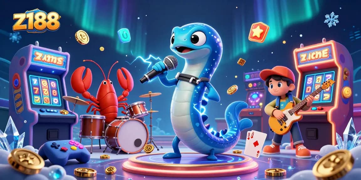 Experience exciting gameplay at z188 with colorful casino elements and dynamic characters.