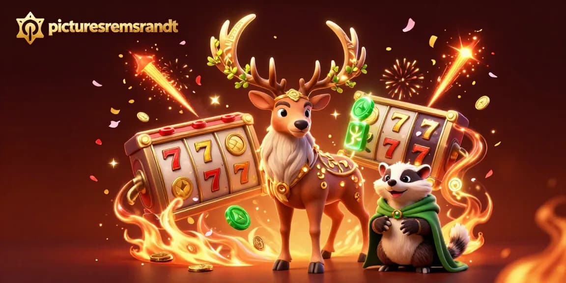 Slot jackpot menanti, gambaran menarik dari picturesrembrandt dengan simbol keberuntungan yang memukau.