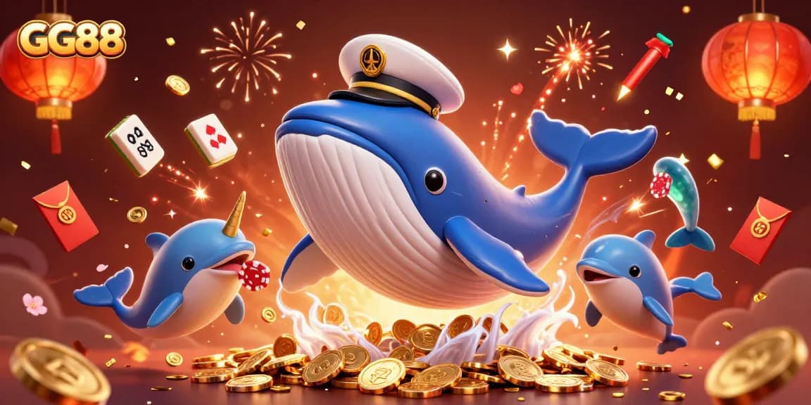 Experience big wins at GG88 with a colorful 3D scene of gaming excitement and fun.