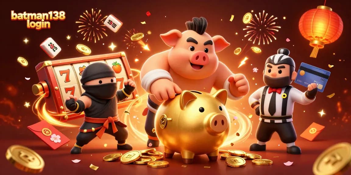 Engage with batman138 login for exciting online casino action featuring dynamic 3D characters and vibrant elements.
