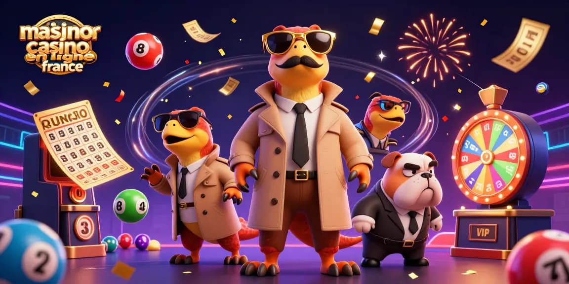 Jouez au meilleur casino en ligne France avec énergie, raptors et jeux colorés