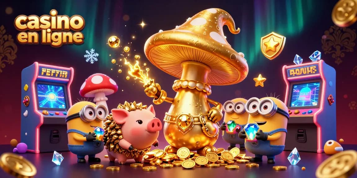 Profitez du casino en ligne avec des jeux captivants et des gains d'argent réel.