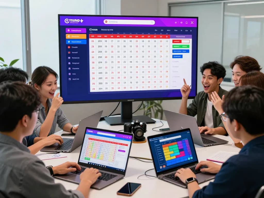 Keluaran HK live lottery results on digital platform with excited players analyzing winning numbers.