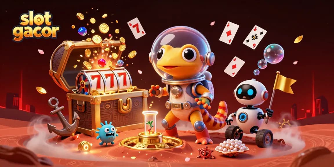 Berhasil memicu slot gacor dengan gecko Mars menemukan kasino emas yang tersembunyi.