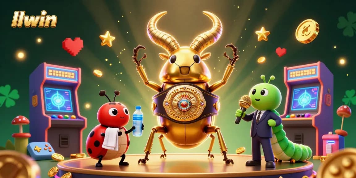 Experience thrilling gameplay at llwin with vibrant 3D casino characters glowing in a dynamic scene.
