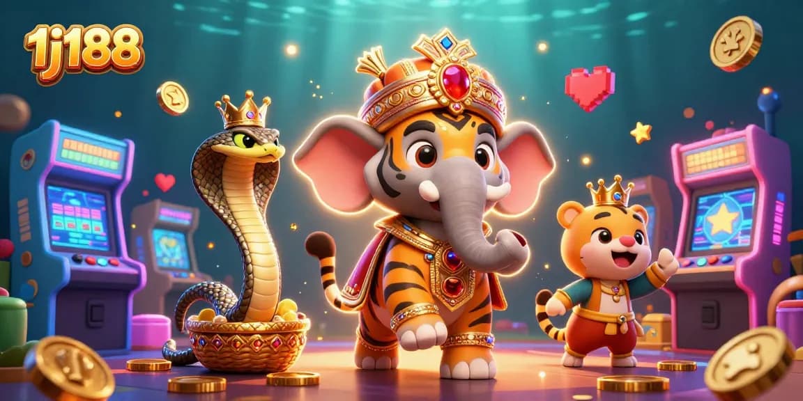 Engage with thrilling adventures at 1j188 online casino featuring vibrant characters and game elements.