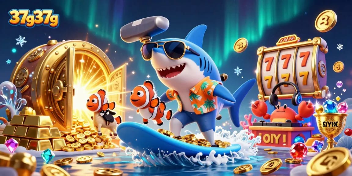 Surf thrilling wins with 37g37g in a vibrant, dynamic online casino scene