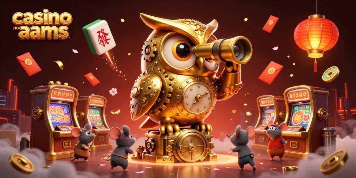 Gioca nei casino non aams con il gufo d’oro e topini che corrono tra le slot di metallo.