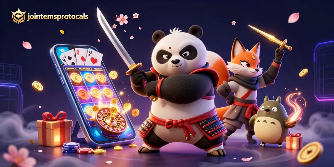 Kemenangan memikat dengan jointemsprotocols: samurai panda serta ninja fox beraksi di dunia slot game yang mengagumkan.