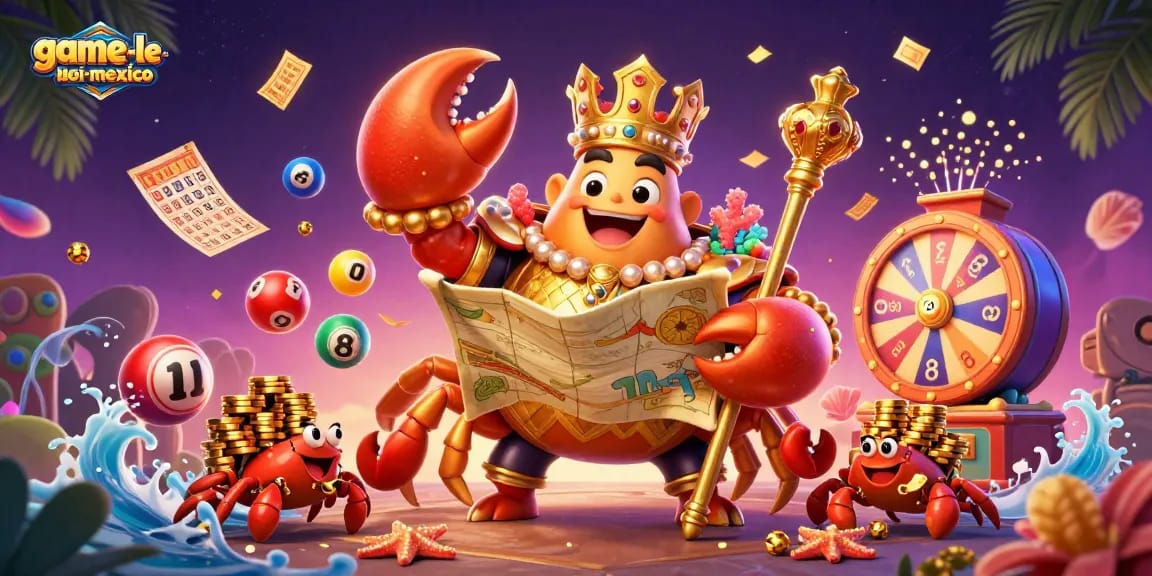 Play and win big with game-le-hoi-mexico featuring vibrant treasures and prizes in a festive atmosphere.