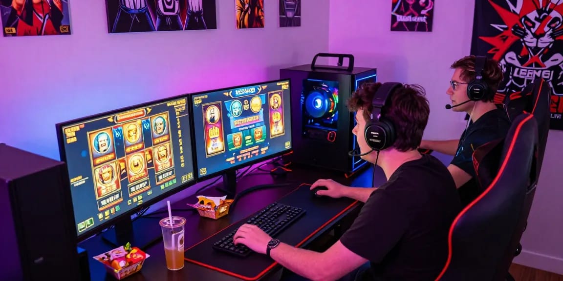 Player enjoying an exciting online slot game experience with KECAK4D for engaging gameplay and potential wins.