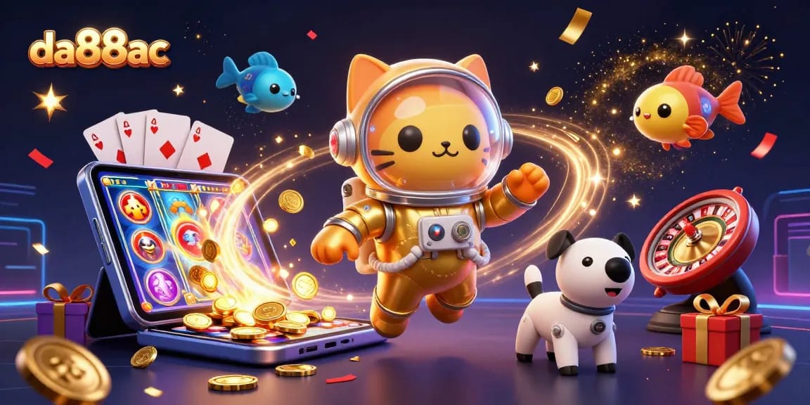 Experience thrilling gameplay with da88ac casino features, showcasing dynamic games and colorful elements.