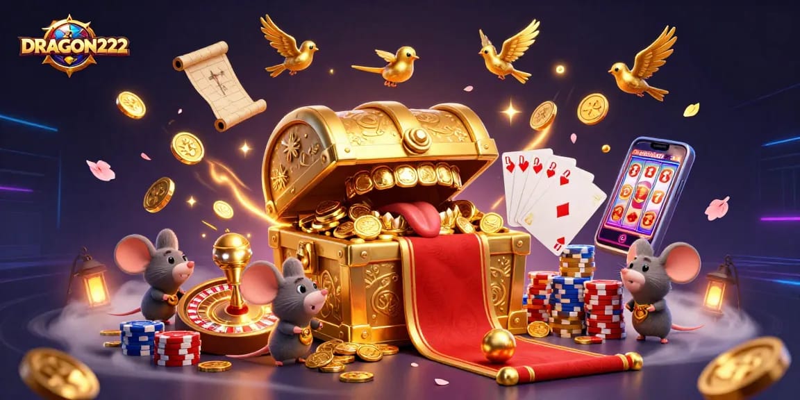 Experience the thrill of winning at DRAGON222 with exciting slots and casino fun