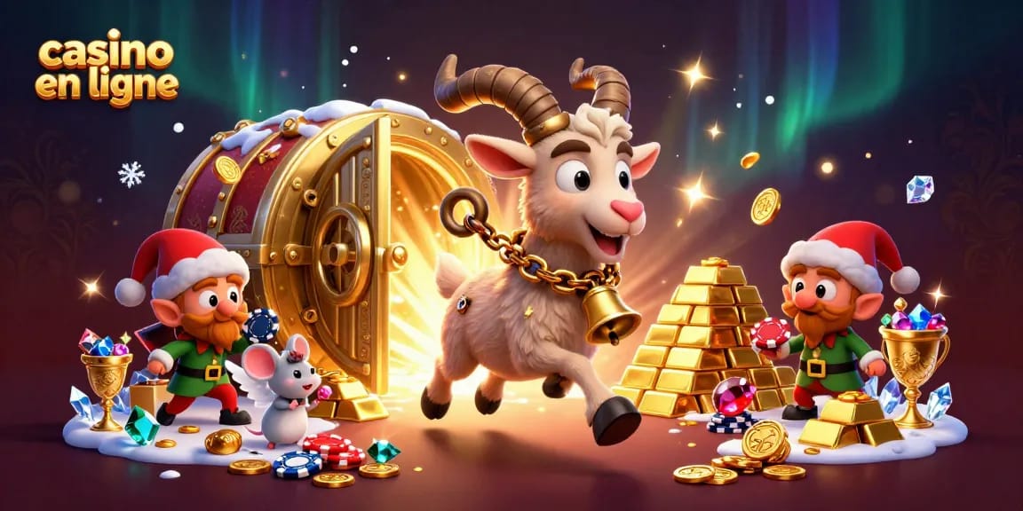Jouez dans un casino en ligne festif avec un Krampus, un ange et des gremlins.