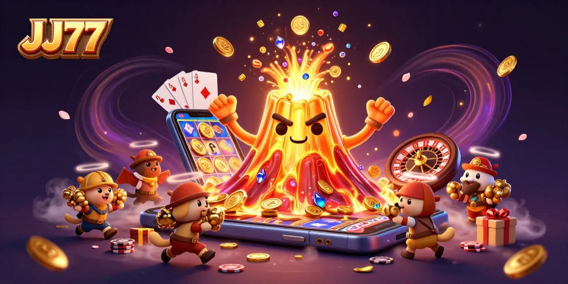 Experience the thrill of winning at JJ77 with slots, rummy, and real-money games!