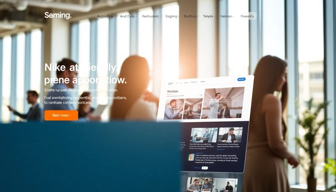 Die Website https://alvionz.de/ zeigt modernes Design mit benutzerfreundlicher Navigation.