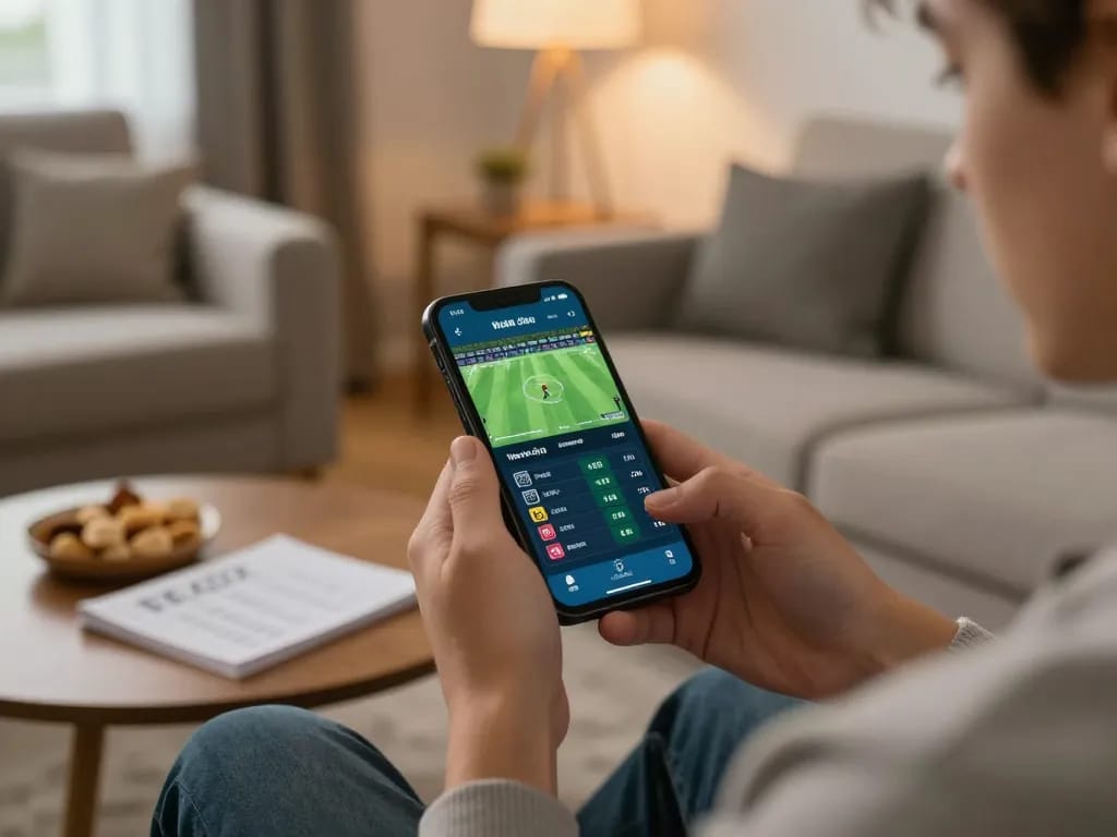 Engaging in responsible gambling strategies with abc8 on a mobile app.