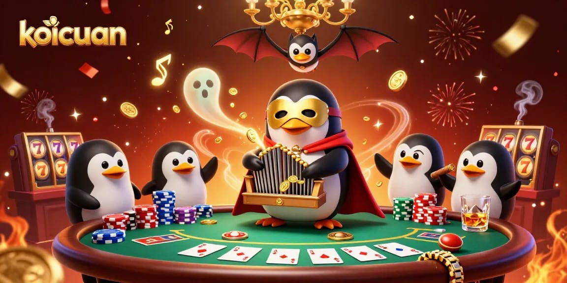 Koicuan menghadirkan pengalaman bermain slot online dan poker dengan karakter berwarna-warni yang bersenang-senang.
