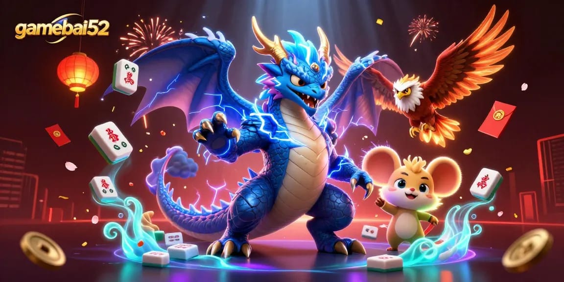 Engage with gamebai52's thrilling experience featuring dynamic casino elements and magical characters.