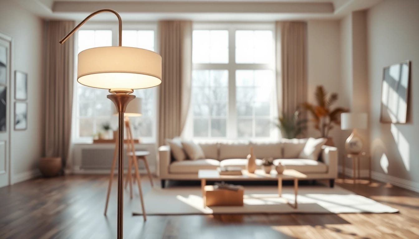 Explore innovative lighting solutions in a modern living room ambiance.