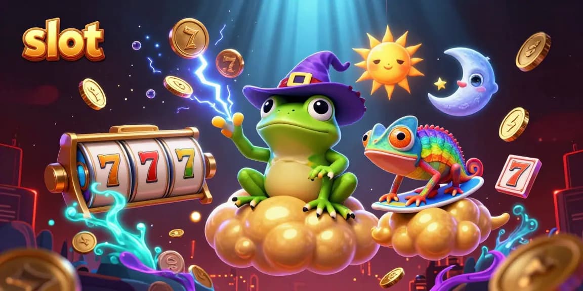 Win big at the slot with vibrant characters and dynamic casino elements