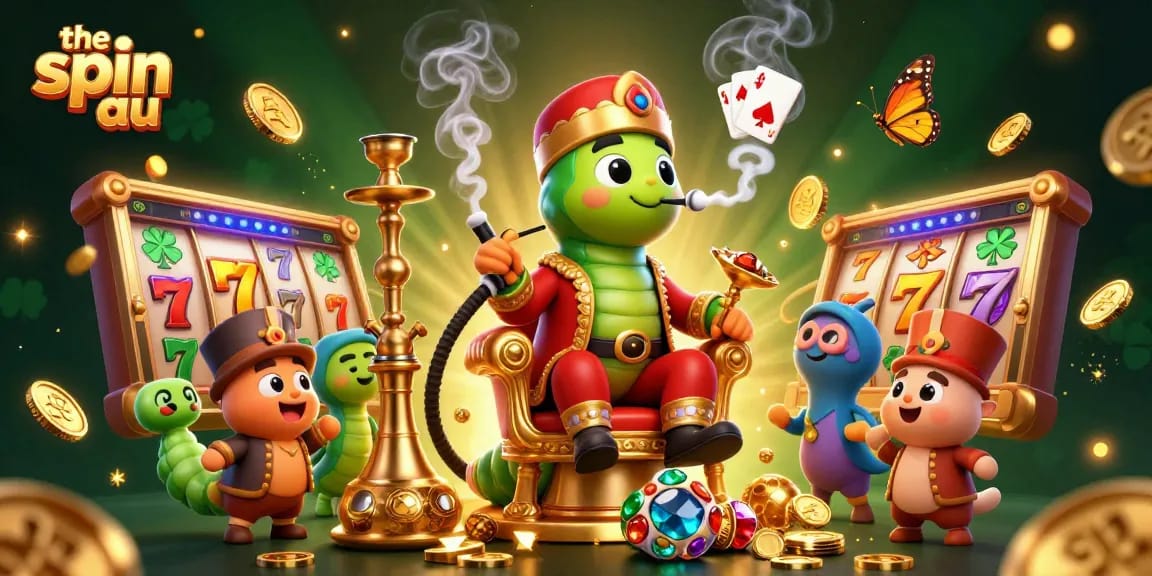 Experience thrilling gameplay at the spin au with dynamic slot reels and engaging characters.