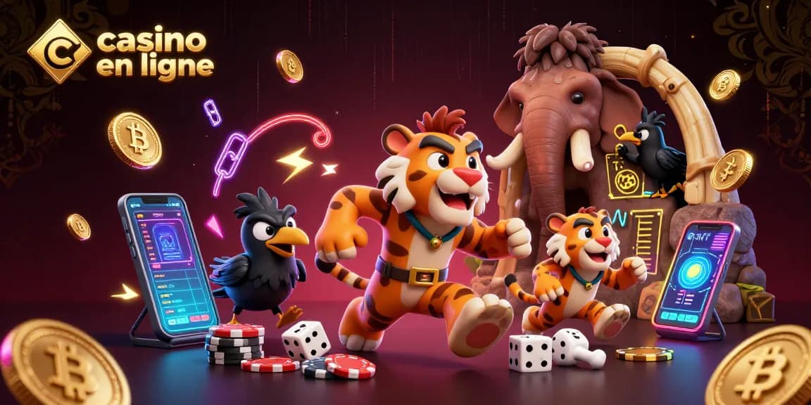 Faites des gains au casino en ligne avec des personnages de jeu uniques dans un décor préhistorique captivant.